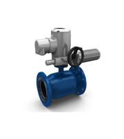 Кран шаровой фланцевый Ду100 Ру25 ст.20 под Э/П Кран шаровой фланцевый Ду100 Ру25 ст.20 под Э/П